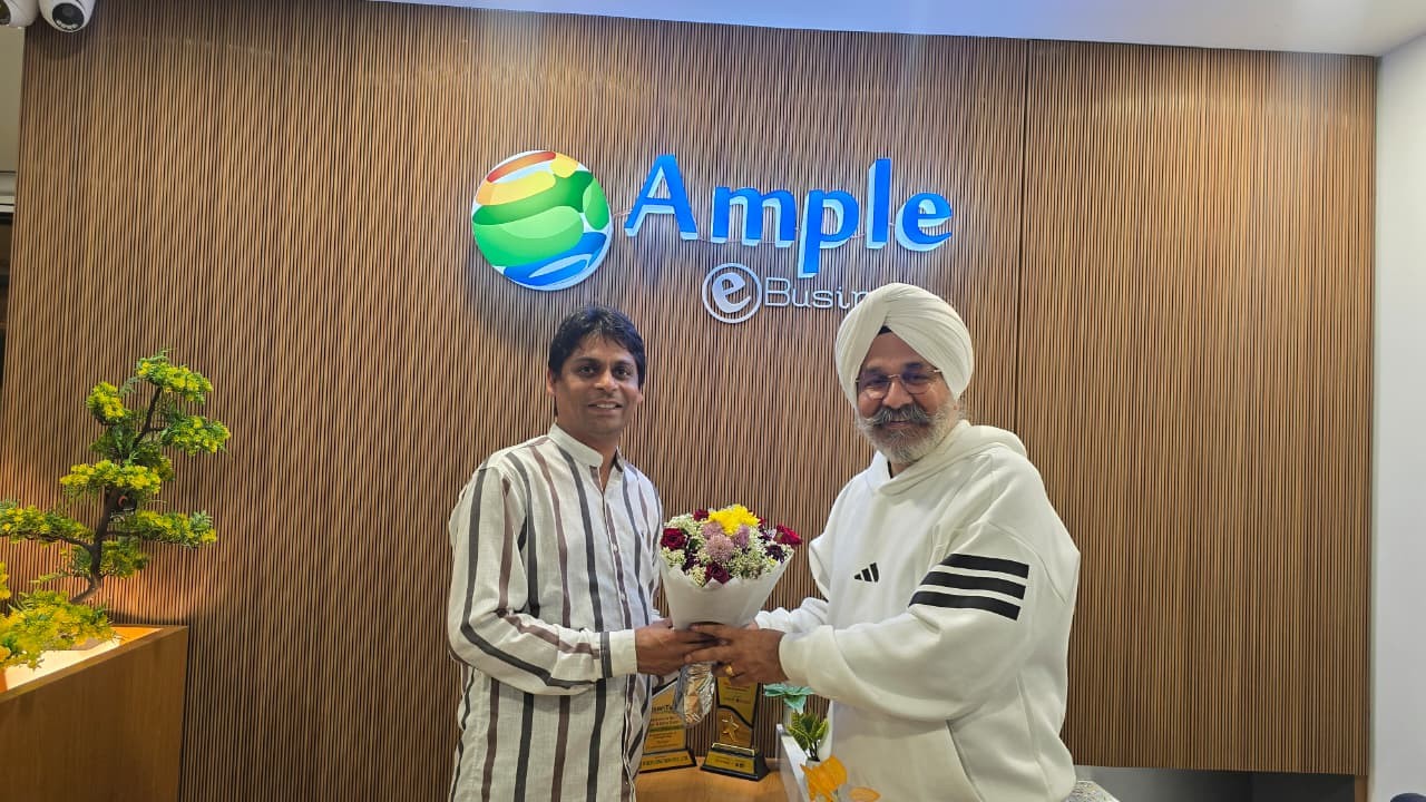 Ample eBusiness UK Director’s Visit to Indore Office 2K26