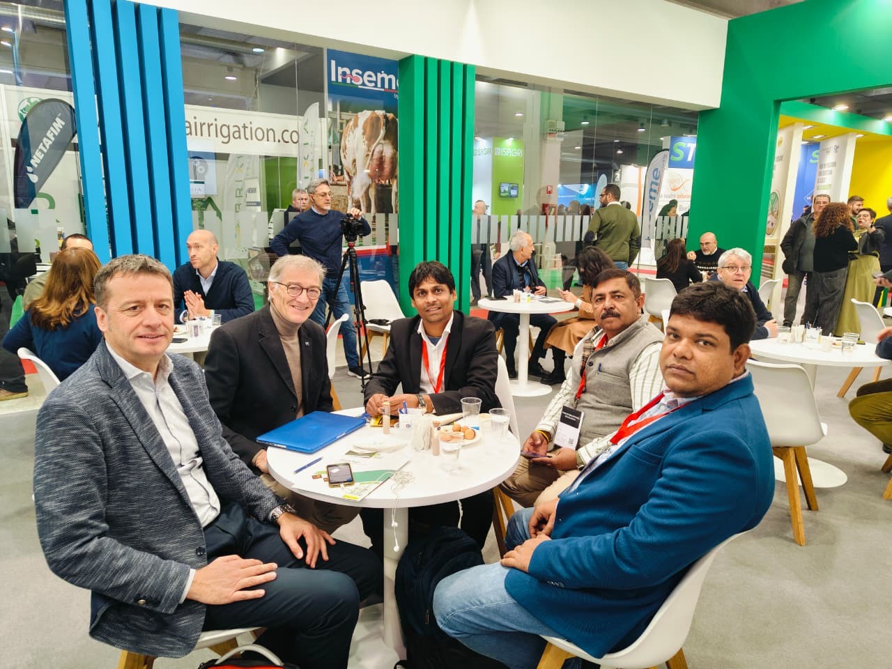 Business Meeting with Gruppo Mazzoleni Cremona, Italy