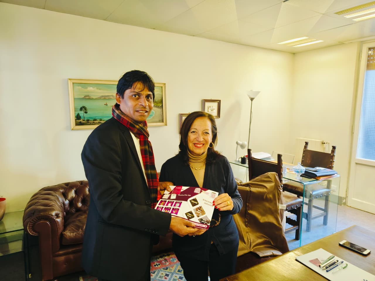 Wineshala App Present to Italian Vineyard In Italy 2K24