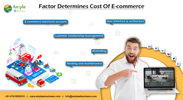 What influences the cost of developing an eCommerce website?